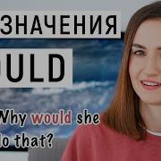 Все значения WOULD English Spot разговорный английский