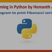 18 Program To Print Fibonacci Series Up To N Terms Using Python