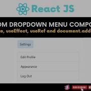 Create A Custom Dropdown Menu In React JS