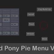 Zbrush Pie Menu Plugin V1 2 Pie Menu Pop Up