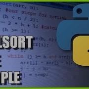 Sorting Algorithms In Python Shell Sort Code