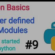 Python Basics 9 Getting Started With Python Part 9 Hindi Modules IDLE NiCode 2020