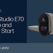 Poly Studio E70 Setup And Quick Start HP Support