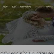 Free Wedding Website Template Download