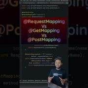 RequestMapping Vs GetMapping In Spring Springframework Java8 Programming Springboot Java
