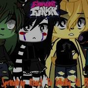 FNAF 1 Marionette Springtrap React To FNF Whitty Vs BF Fire Fight FNAF GC