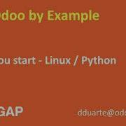 Learn Odoo By Example Before You Start Linux Python