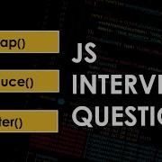 Map Reduce Filter Java Script Interview Questions