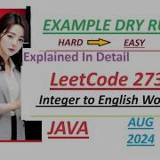 Integer To English Words Leetcode 273 Java Code Developer Coder