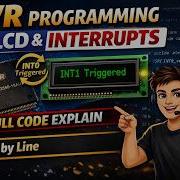 LCD Module With Interrupt ATMEGA2560 AVR Programing Microcontrollers Embedded Systems 242032