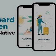 Onboarding Screen Travel App UI React Native Speed Code DeCode