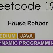 Leetcode 198 House Robber Java