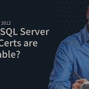 MicroNugget What Are Different SQL Server 2012 Certifications