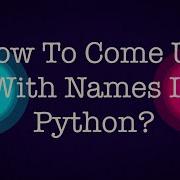Stop Using Bad Variable Names Code Smell 1 Python Naming Guide