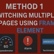 Multi Page Navigation With Frame Element CODESYS Visualization Plcprogramming Education