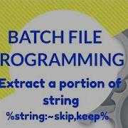 Extract A Portion Of A String With String Skip Keep