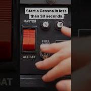 How To Start Cessna 172 In Less Than 30 Seconds Pilot Studentpilot Cessna Fyp Shorts Aviation