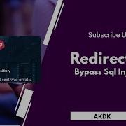 Sql Injection Redirection Bypass