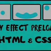 Gooey Effect Preloader Using Simple CSS3 HTML CSS