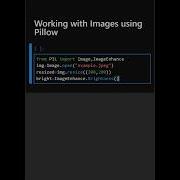 Working With Images Using Pillow