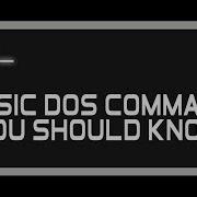 Basic DOS Command Part 1 Command Prompt For Beginner Tips Tricks