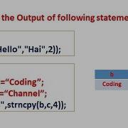 String Functions Strlwr Strupr Strcpy Strncpy Strtok CS3251 Programming In C Tamil 26