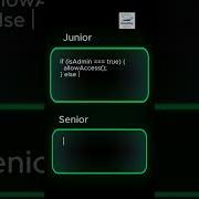 Junior Vs Senior Developer Ternary Operator In JavaScript Javascript Coding Ai