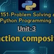 Function Composition In Problem Solving And Python Programming Tamil GE3151 Python PSPP