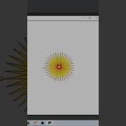 Beautiful Sun Using Python Turtle Graphics Learnwithajitmore