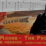Gary Moore The Prophet Cover Simple Version Tabs Chords