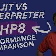 JIT Just In Time Compilation VS Interpreter In PHP JIT VS Interpreter Performance Test In PHP8