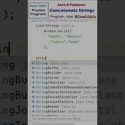 Java Program 104 Concatenate Strings Using Stream API Shorts