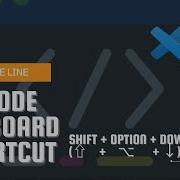 Duplicate Line Copy Line Down Shortcut In VS Code
