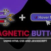 3D Magnet Effect Button With GSAP Smooth Hover Animation In JavaScript Gsap Js Webdevelopment
