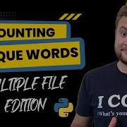 How To Count Unique Words From Multiple Text Files In Python