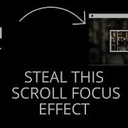 How To Create A Scroll Focus Effect In Framer