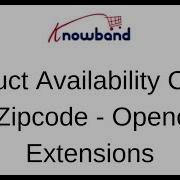 Product Availability Check By Zipcode