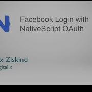 Facebook Login With NativeScript