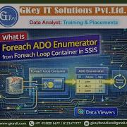 Part 32 Waht Is Foreach ADO Enumerator From Foreach Loop Container In SSIS Database Sqlserver