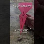 PAPER PLANE 1000 FEET FLYING ORIGAMI FOLDING DIY COOL PAPER AIRPLANE EASY TUTORIAL CRAFTING
