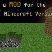 Making A Mod For The First Minecraft Version