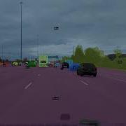 Driving On 401 Panoptic Segmentation Detectron2 Panoptic Fpn R 50 1x