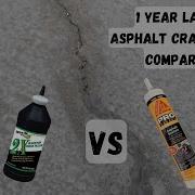 One Year Later Here S How These Two Asphalt Crack Fillers Performed