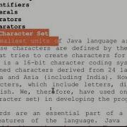 Java Tokens