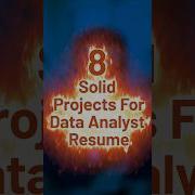 8 Projects For Your Data Analyst Resume Codebasics Shorts Dataanalysis Data Dataanalytics