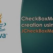 Java Swing GUI Part 36 CheckBoxMenuItem Creation Using JCheckBoxMenuItem Class