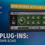 Universal Audio UAD Galaxy Tape Echo Plug In Demo