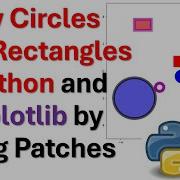Draw Circles And Rectangles In Python And Matplotlib By Using Patches