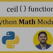 Python Ceil Function Math Module Mathematical Functions