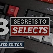 DaVinci Resolve SPEED EDITOR Selects Favorite Timeline Tutorial